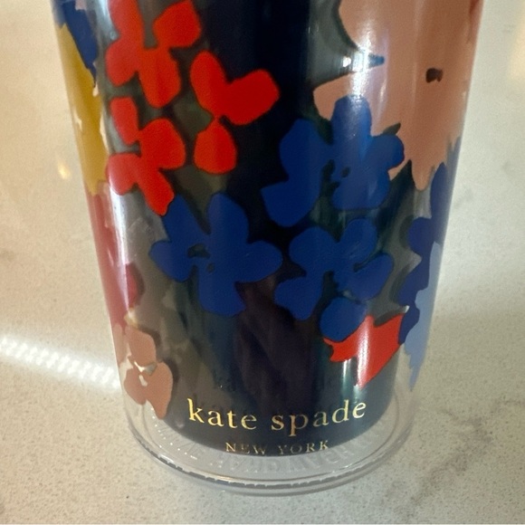 EUC Kate Spade New York Thermal Mug 16oz Swing Flora Beverage Tumbler - Picture 2 of 7